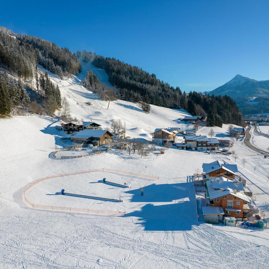 Appartement Ferienhof Ortnergut Eben Im Pongau Zewnętrze zdjęcie